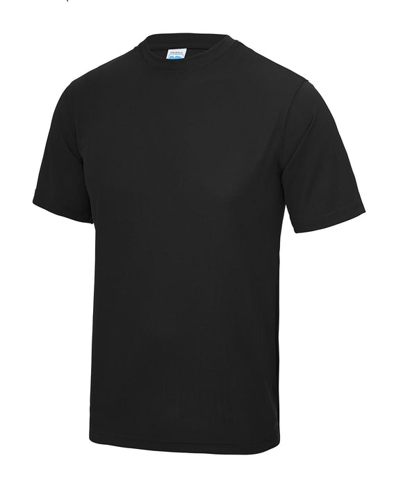Eurosite Power Black Teeshirt with Logo left Chest