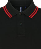 Men's classic fit tipped polo
