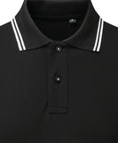 Men's classic fit tipped polo