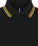 Men's classic fit tipped polo