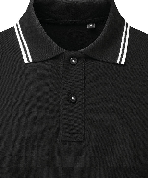 Women's classic fit tipped polo