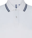 Women's classic fit tipped polo