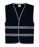 Hi-vis reflective border kids waistcoat (HVW102CH)