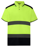 Hi-vis two-tone polo shirt (HVJ220)