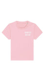 Baby Teeshirt with Embroidered Named Bestie left chest