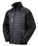 R237X Compass Padded Soft Shell Jacket with Left Chest Logo