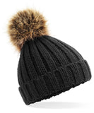 Pom Pom Chunky Beanie