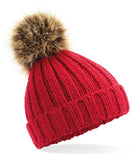 Pom Pom Chunky Beanie