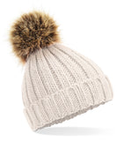 Pom Pom Chunky Beanie