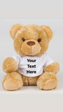 Teddy with Personalised Teeshirt